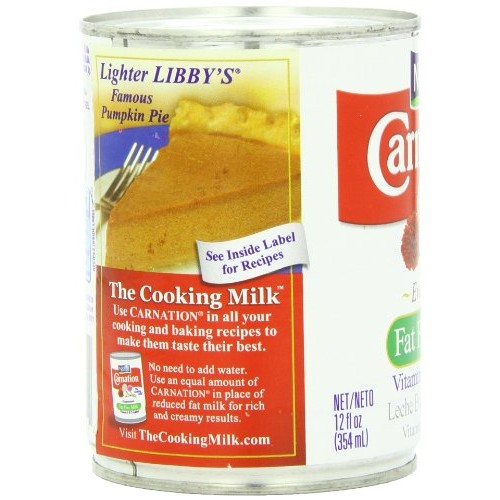 Carnation Evaporated Fat Free Milk Pack Of 4