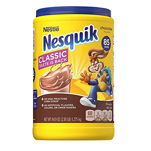Nesquick Choclate Powder 44.9Oz 2.81Lbs