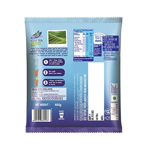 Nestea Lemon Flavor Iced Tea 400 Gram