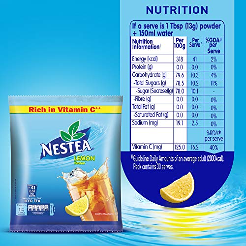 Nestea Lemon Flavor Iced Tea 400 Gram