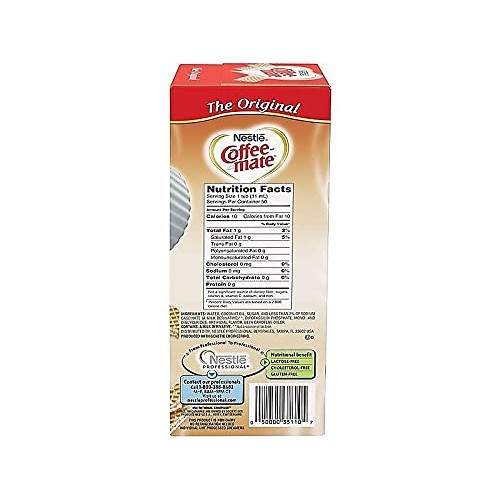 Nestle 35110 Coffee-Mate Original Flavor Creamer, Single Serve P