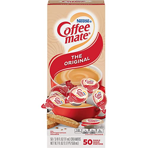 Nestle 35110 Coffee-Mate Original Flavor Creamer, Single Serve P