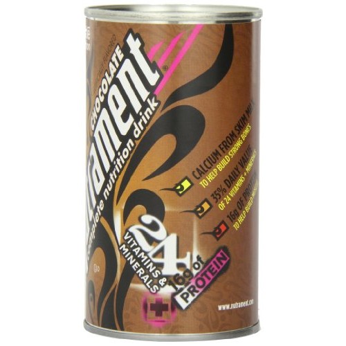 Nutrament Energy And Fitness Drink, Chocolate, 12 Ounce Cans Pa