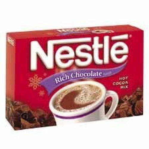 Nestle Usa : Hot Chocolate Mix, Rich Chocolate, .71 Oz, 50/Bx -
