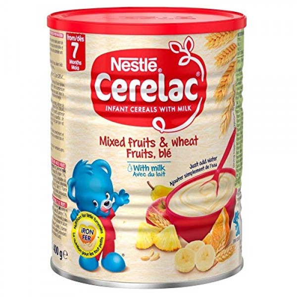 Nestle Cerelac Mixed Fruits &Amp; Wheat W/ Milk Stage 3 - 400G