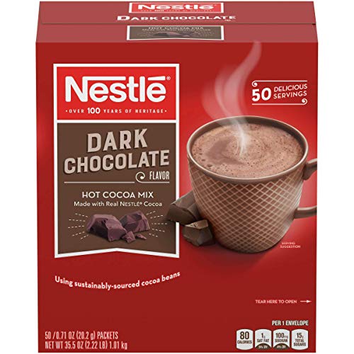 Nestle Hot Cocoa Mix - Dark Chocolate - 50 Ct