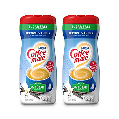 Coffee Mate French Vanilla Sugar Free Coffee Creamer 10.2 Oz Pa