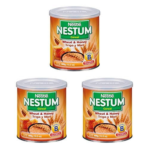 Nestle Nestum Cereal, Wheat And Honey, 10.5 Ounce Container Pac