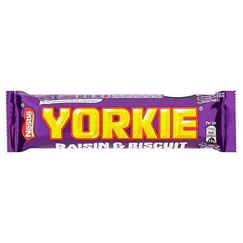 Nestle Yorkie Raisin &Amp; Biscuit - 53G - Pack Of 12 53G X 12 Bars