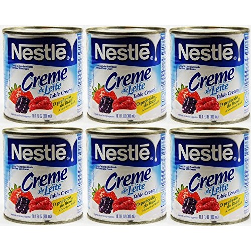 Nestlé Creme De Leite 300Ml | Table Cream 10.1 Fl.Oz. Pack Of 06