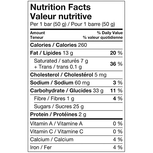 Canada Candy Coffee Crisp Chocolate Bar 4 X 50Gram Bars. Importe