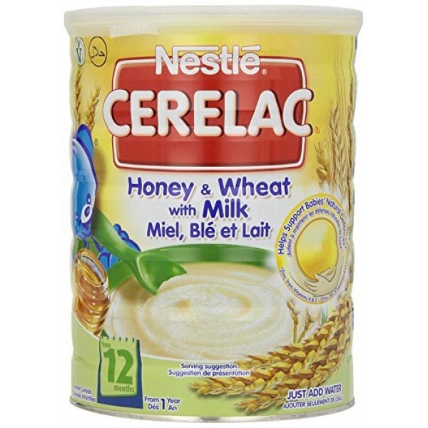 Nestle Cerelac Honey &Amp; Wheat With Milk - 2.2 Pounds 1 Kg - 2 Pack