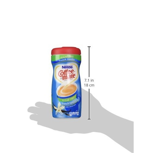 Nestle Coffee-Mate French Vanilla Sugar Free Non-Dairy Coffee Cr