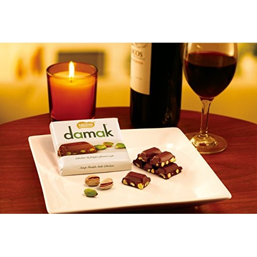 Nestle Damak Milk Chocolate With Pistachio 80G X 6 - Halal - Mad