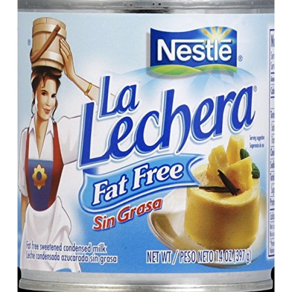Nestle La Lechera Sweetened Condensed Milk, 14-Ounce Cans Pack ...