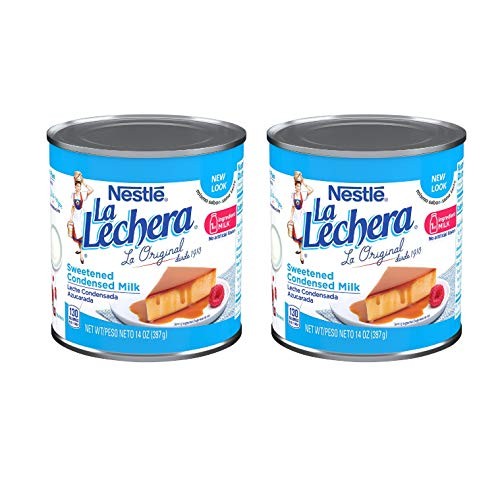 Nestle La Lechera Sweetened Condensed Milk, 2 Pack, Total Of 28Oz