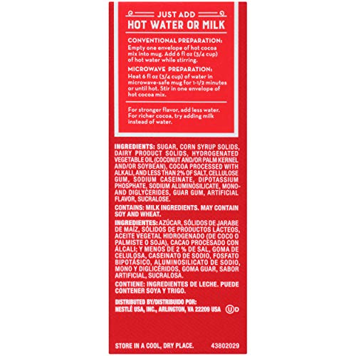 Nestle Rich Milk Chocolate Hot Cocoa Mix 6-0.71 Oz. Packets