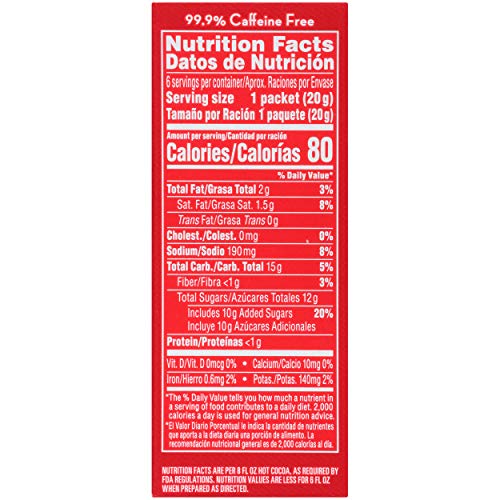 Nestle Rich Milk Chocolate Hot Cocoa Mix 6-0.71 Oz. Packets