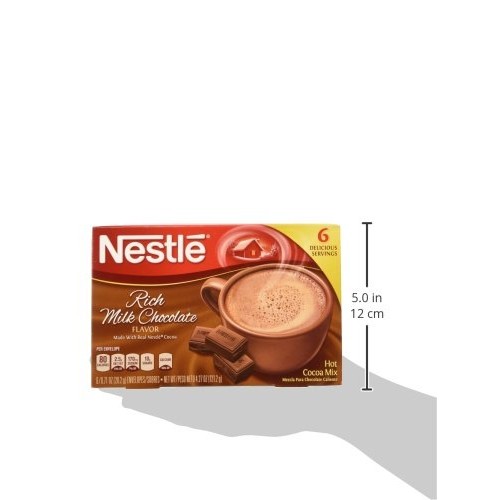 Nestle, Rich Milk Chocolate Hot Cocoa Mix, 6 Serving, 6Oz Box P