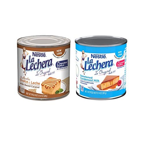 Nestle Sweetened Condensed Milk &Amp; Milk-Based Caramel Bundle