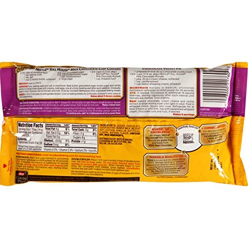 Nestle Toll House Milk Chocolate Morsels 11.5 Oz. Bag Pack Of 4