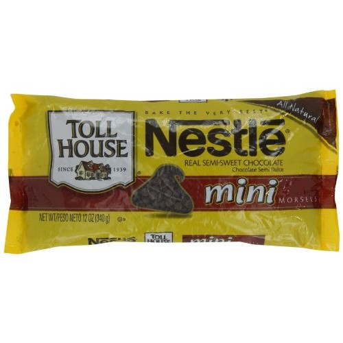 Nestle Toll House Mini Morsels, 12-Ounce Pack of 6