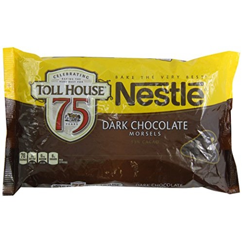 Nestle Toll House Morsels, Dark Chocolate, 20 Ounce