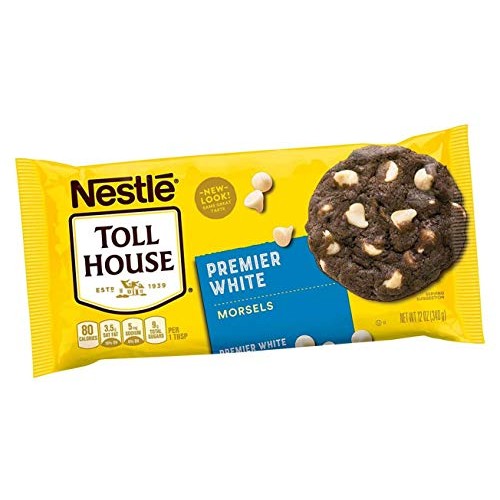 Nestle, Toll House, Premier White Morsels, 12Oz Bag Pack Of 6