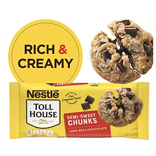 Nestle, Toll House, Semi Sweet, Chocolate Chunk Morsels, 11.5Oz