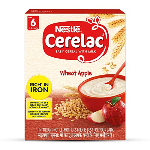 Nestlé Cerelac Infant Cereal Stage-1 6 Months-24 Months Wheat