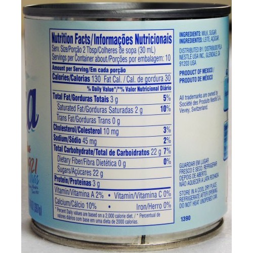 Nestlé Moça Leite Condensado 397G | Sweetened Condensed Milk 14O