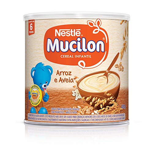 Nestlé Mucilon Arroz E Aveia 400G