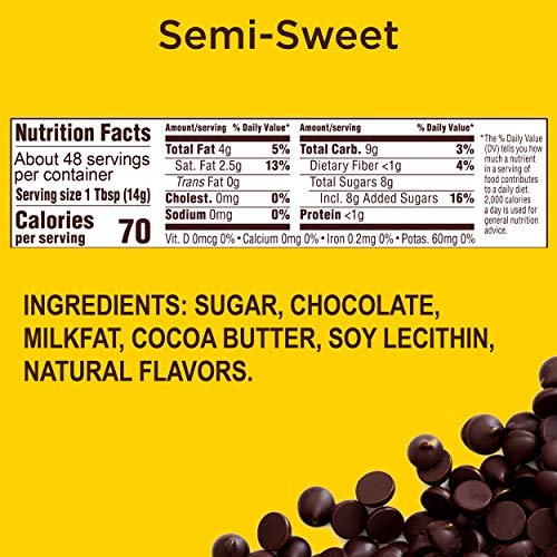 Nestlé Toll House Chocolate Chips, Pack of 3 – Includes Two, 12 ...