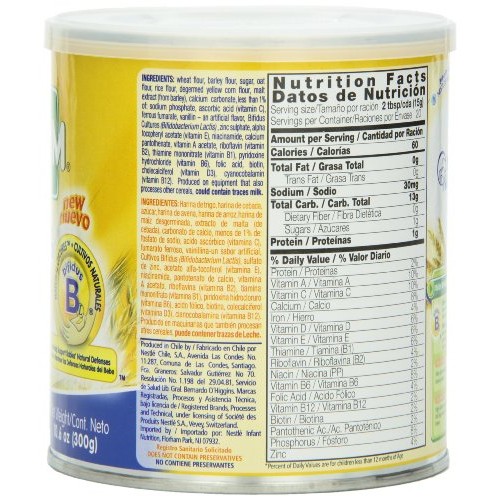 Nestle Nestum Infant Cereal 5 Cereals, 300 Grams