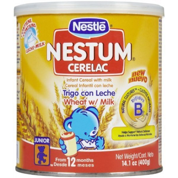 Nestum Baby Cereal - Cerelac Wheat - 14.1 Oz