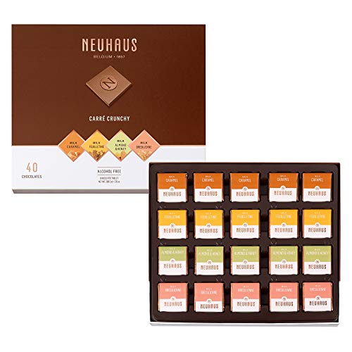 Neuhaus Chocolate Le Carré Crunchy, 40 Pc. Assortment