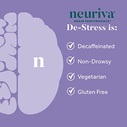 Nootropic Brain Support Supplement - Neuriva De-Stress Capsules