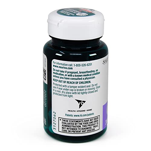 Nootropic Brain Support Supplement - Neuriva De-Stress Capsules