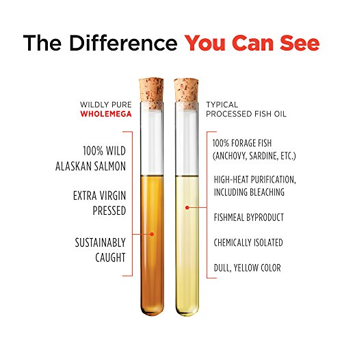 New Chapter Wholemega Fish Oil Supplement - Wild Alaskan Salmon