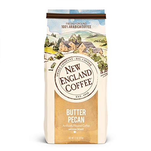 New England Coffee, Butter Pecan, 11 Ounce 1 Count