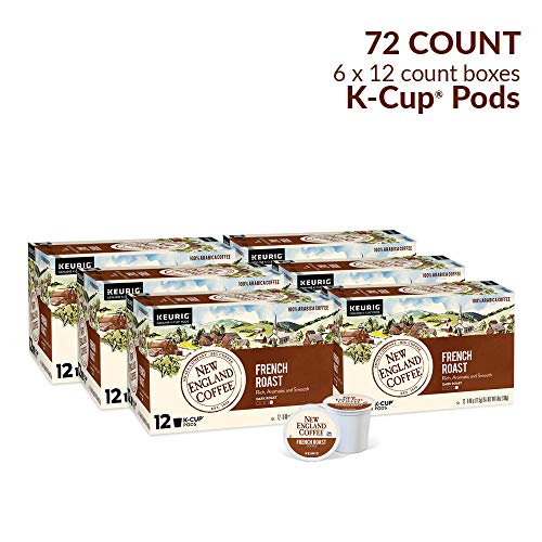 New England Coffee French Roast Dark Roast K-Cup Pods 12 Ct. Box