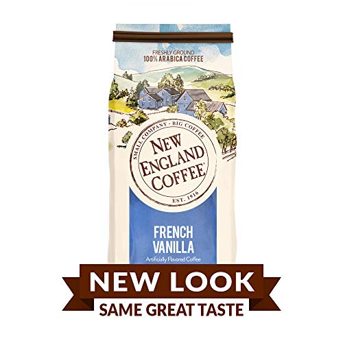 New England Coffee, French Vanilla, 11 Ounce 1 Count Bag