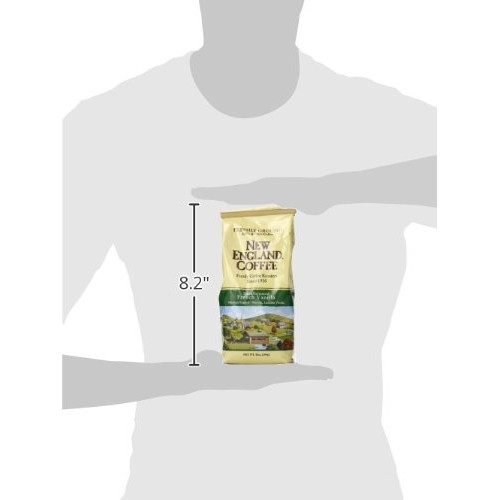 New England Coffee French Vanilla Decaffeinated Medium Roast Gro