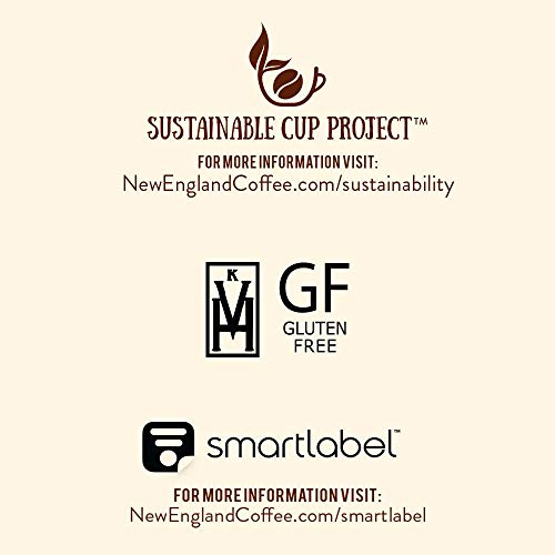 New England Coffee French Vanilla Decaffeinated Medium Roast Gro