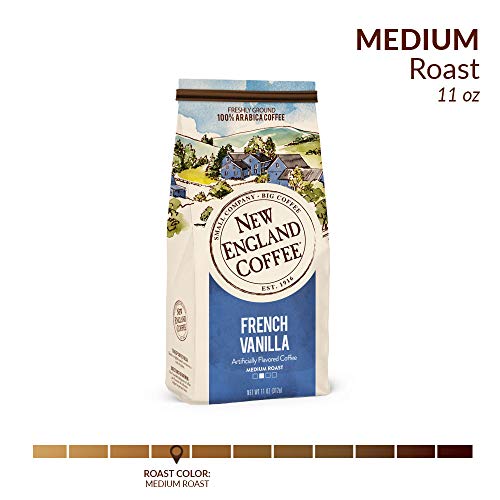 New England Coffee French Vanilla Medium Roast Ground Coffee 11