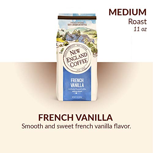 New England Coffee French Vanilla Medium Roast Ground Coffee 11