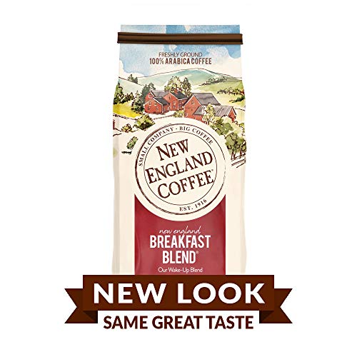New England Coffee, New England Breakfast Blend, Medium Roast Gr