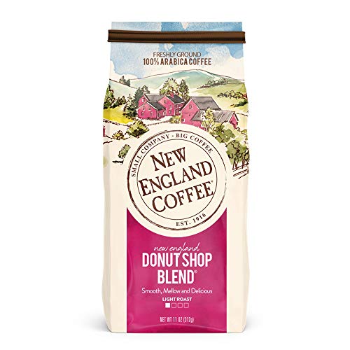New England Coffee New England Donut Shop Blend, Light Roast Gro