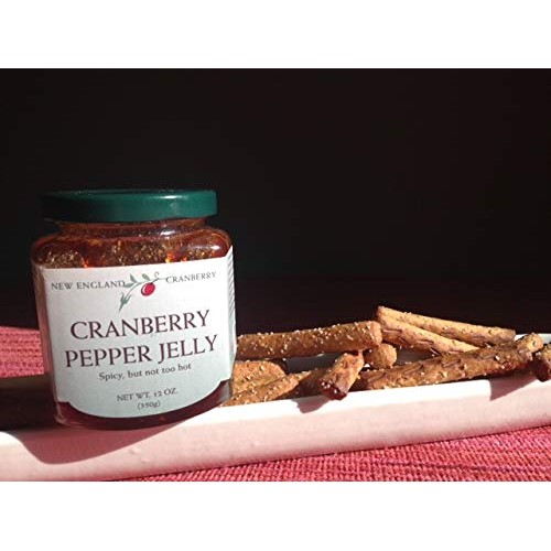 Cranberry Pepper Jelly, All Natural, 12 Ounces