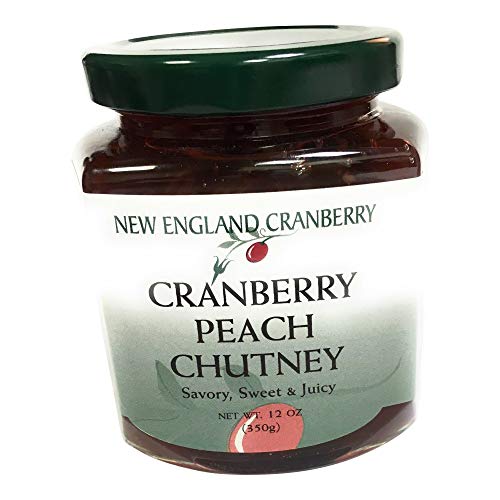 New England Cranberry, Chutney Cranberry Peach, 12 Ounce